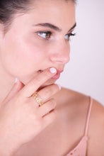 Load image into Gallery viewer, 14k Gold Lace Boho Ring
