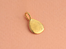 Load image into Gallery viewer, 14k Gold Minimalist Drop Charm Pendant
