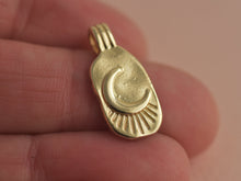 Load image into Gallery viewer, Gold Moon Necklace 14k Gold - Luna
