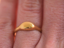 Load image into Gallery viewer, 14k / 18k Gold Minimal Drop Ring
