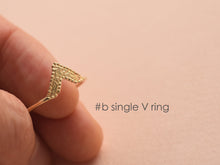 Load image into Gallery viewer, 14k Solid Gold Boho Drop Ring
