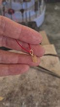 Load and play video in Gallery viewer, 14k Gold Hand of Fatima Pendant
