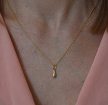 Load image into Gallery viewer, 14k Gold Teardrop pendant - Tally
