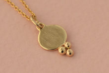 Load image into Gallery viewer, 14k Gold Disc Boho Necklace - Aria
