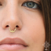 Load image into Gallery viewer, 14k Gold Hoop Cartilage Ring  - Hannah
