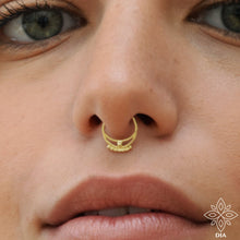 Load image into Gallery viewer, 14k Gold Hoop Cartilage Ring  - Hannah
