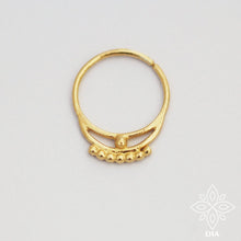 Load image into Gallery viewer, 14k Gold Hoop Cartilage Ring  - Hannah
