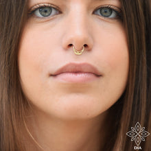 Load image into Gallery viewer, 14k Gold Hoop Cartilage Ring  - Hannah
