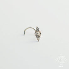 Load image into Gallery viewer, Silver Filigree Nose Stud
