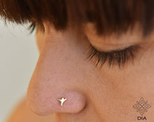 Load image into Gallery viewer, 14k Gold Studs Earrings - Flying Sparrow
