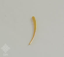 Load image into Gallery viewer, 14k Solid Gold Minimalist Ear Climber Earring - Genesis
