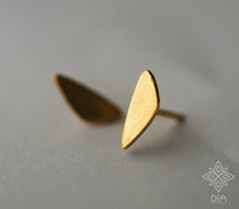 Load image into Gallery viewer, 14K Gold Geometric Studs - One Pair - Nora
