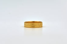 Load image into Gallery viewer, 14k Gold Wedding Ring Band Dainty Flower - Madison
