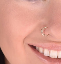 Load image into Gallery viewer, 14k Gold Layered Nose Ring
