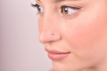 Load image into Gallery viewer, 14k Solid Gold Small Kite Nose Stud - Mary
