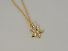 Load image into Gallery viewer, 14k Gold Dainty Flower Pendant
