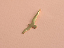 Load image into Gallery viewer, 14k Gold Flying Bird Pendant
