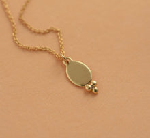 Load image into Gallery viewer, 14k Gold Boho Charm Pendant
