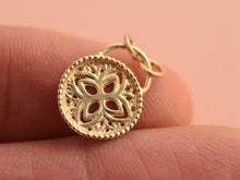 Load image into Gallery viewer, 14k Gold Mandala Necklace - Zoi
