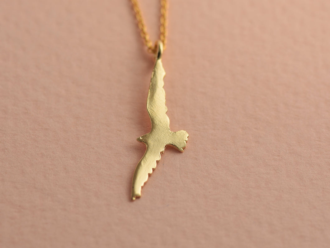 14k Gold Seagull Necklace - Riff